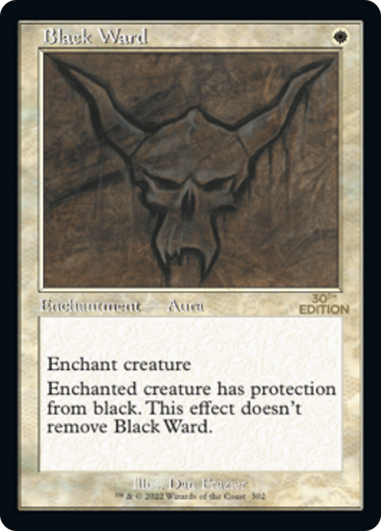 Black Ward (Retro Frame) (30A-302) [30th Anniversary Edition]