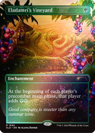 Eladamri's Vineyard (Rainbow Foil) (SLD-1692) [Secret Lair Drop Series] Foil