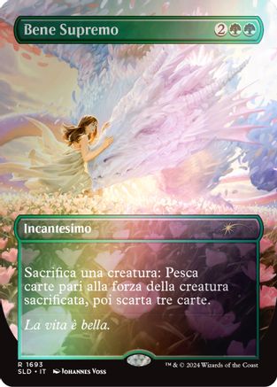 Greater Good (Italian) - "Bene Supremo" (Rainbow Foil) (SLD-1693) [Secret Lair Drop Series] Foil