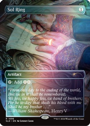 Sol Ring (SLD-1696) (Rainbow Foil) [Secret Lair Drop Series] Foil
