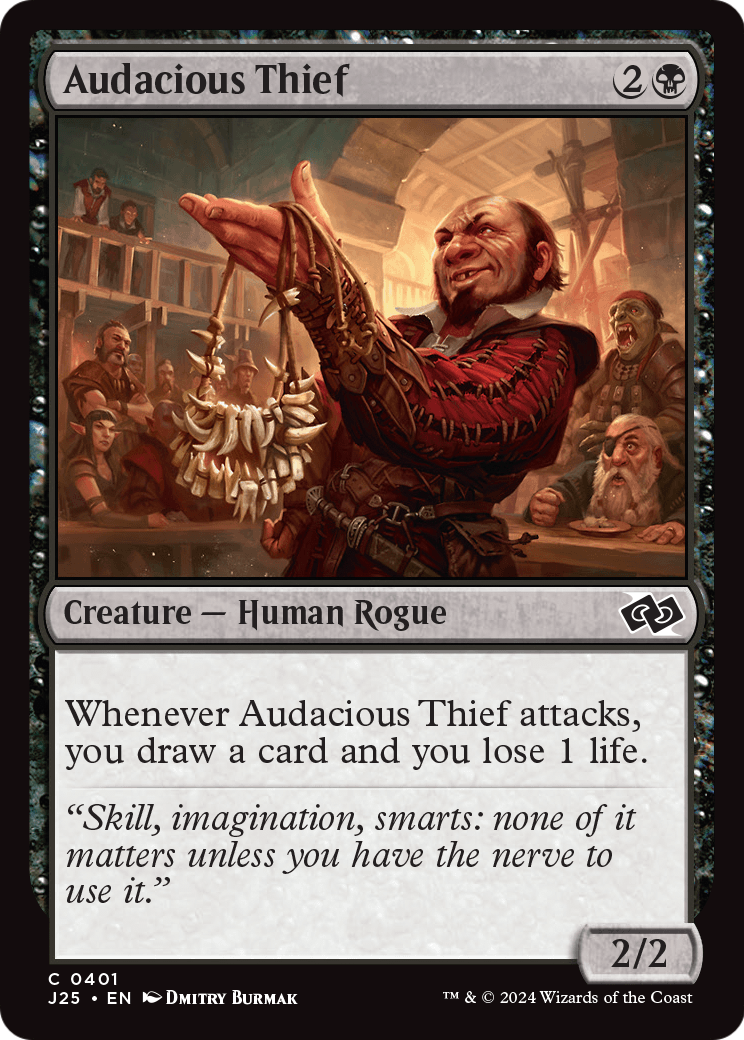 Audacious Thief (J25-401) [Foundations Jumpstart]