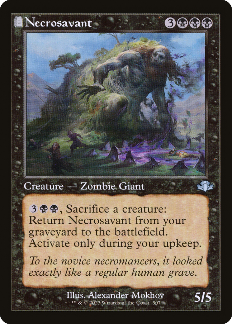 Necrosavant (Retro Frame) (DMR-307) [Dominaria Remastered]