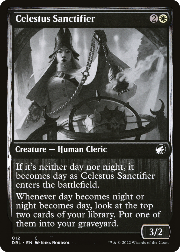 Celestus Sanctifier (DBL-012) [Innistrad: Double Feature] Foil