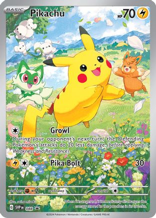 Pikachu (088) [SV Scarlet & Violet Promo Cards] Holofoil - Promo