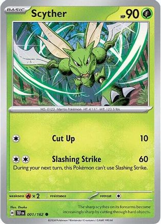 Scyther (001) [SV05 Temporal Forces] - Common