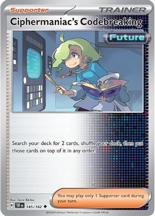 Ciphermaniac's Codebreaking (145/162) [SV05 Temporal Forces] Reverse Holofoil - Uncommon