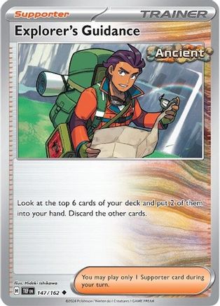 Explorer's Guidance (147/162) [SV05 Temporal Forces] - Uncommon