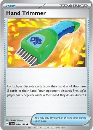 Hand Trimmer (150) [SV05 Temporal Forces] Reverse Holofoil - Uncommon