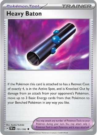 Heavy Baton (151) [SV05 Temporal Forces] Reverse Holofoil - Uncommon