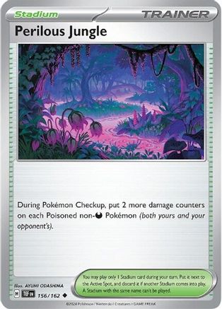Perilous Jungle (156) [SV05 Temporal Forces] Reverse Holofoil - Uncommon