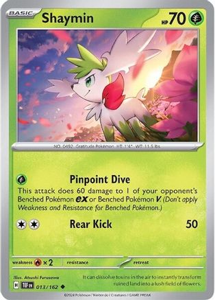 Shaymin (013) [SV05 Temporal Forces] Reverse Holofoil - Uncommon