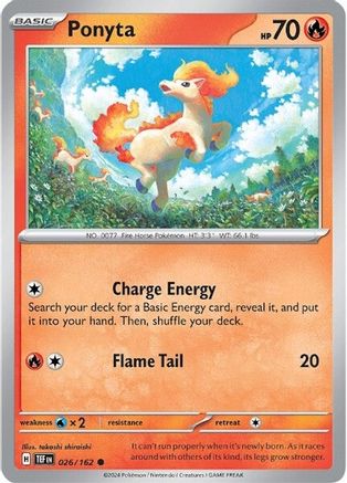 Ponyta (026) [SV05 Temporal Forces] - Common