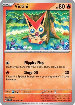 Victini (030) [SV05 Temporal Forces] Reverse Holofoil - Common