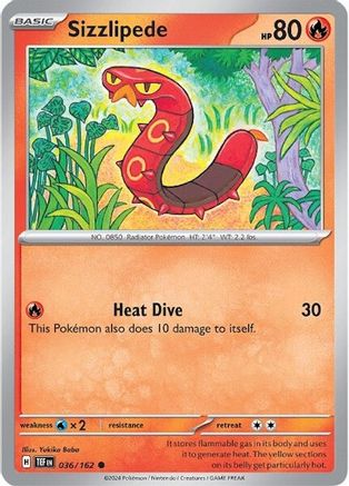 Sizzlipede (036) [SV05 Temporal Forces] - Common