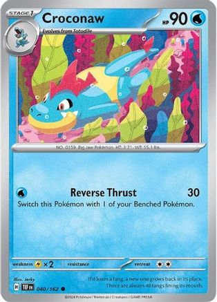 Croconaw (040) [SV05 Temporal Forces] - Common