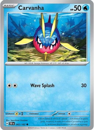 Carvanha (042) [SV05 Temporal Forces] - Common