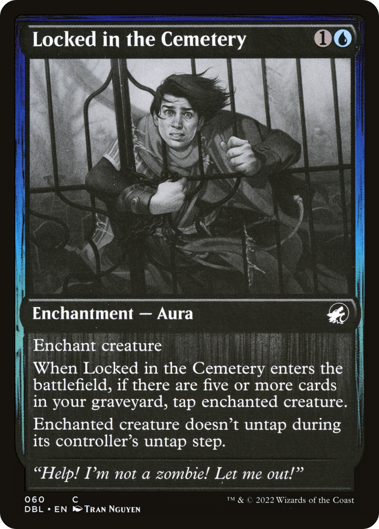 Locked in the Cemetery (DBL-060) [Innistrad: Double Feature]
