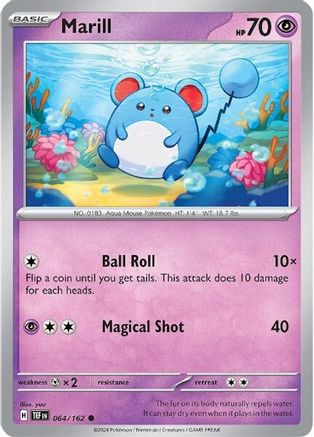 Marill (064) [SV05 Temporal Forces] - Common