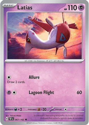Latias (067) [SV05 Temporal Forces] Reverse Holofoil - Uncommon