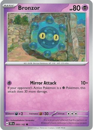 Bronzor (068/162) [SV05 Temporal Forces] - Common