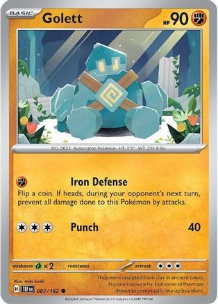 Golett (087) [SV05 Temporal Forces] Reverse Holofoil - Common