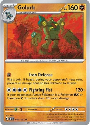 Golurk (088) [SV05 Temporal Forces] Reverse Holofoil - Uncommon