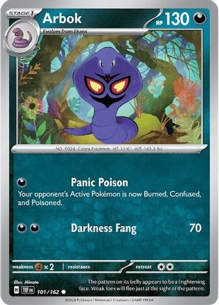 Arbok (101/162) [SV05 Temporal Forces] - Common
