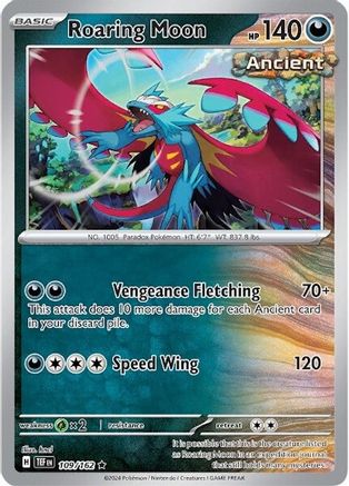Roaring Moon (109) [SV05 Temporal Forces] Holofoil - Rare