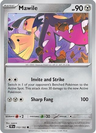 Mawile (112) [SV05 Temporal Forces] Reverse Holofoil - Common