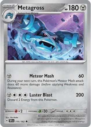 Metagross (115/162) [SV05 Temporal Forces] - Uncommon