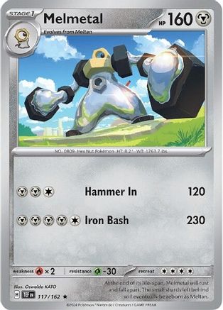 Melmetal (117) [SV05 Temporal Forces] Reverse Holofoil - Rare