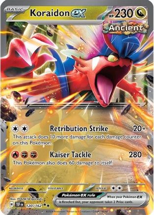 Koraidon ex (120) [SV05 Temporal Forces] Holofoil - Double Rare