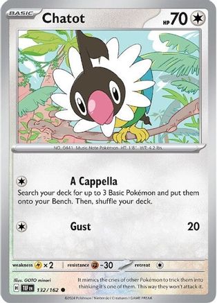 Chatot (132/162) [SV05 Temporal Forces] - Common