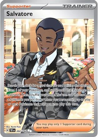 Salvatore (202/162) [SV05 Temporal Forces] Holofoil - Ultra Rare