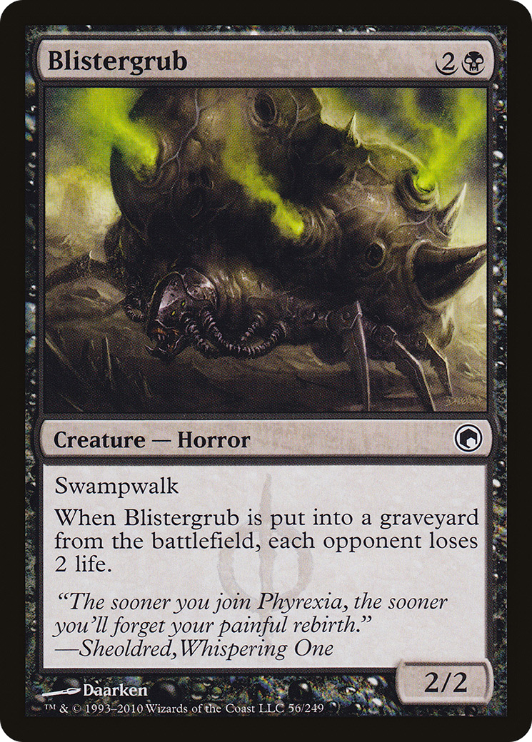 Blistergrub (SOM-056) [Scars of Mirrodin]