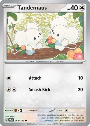 Tandemaus (Cosmos Foil) (167) [Miscellaneous Cards & Products] Holofoil - Promo