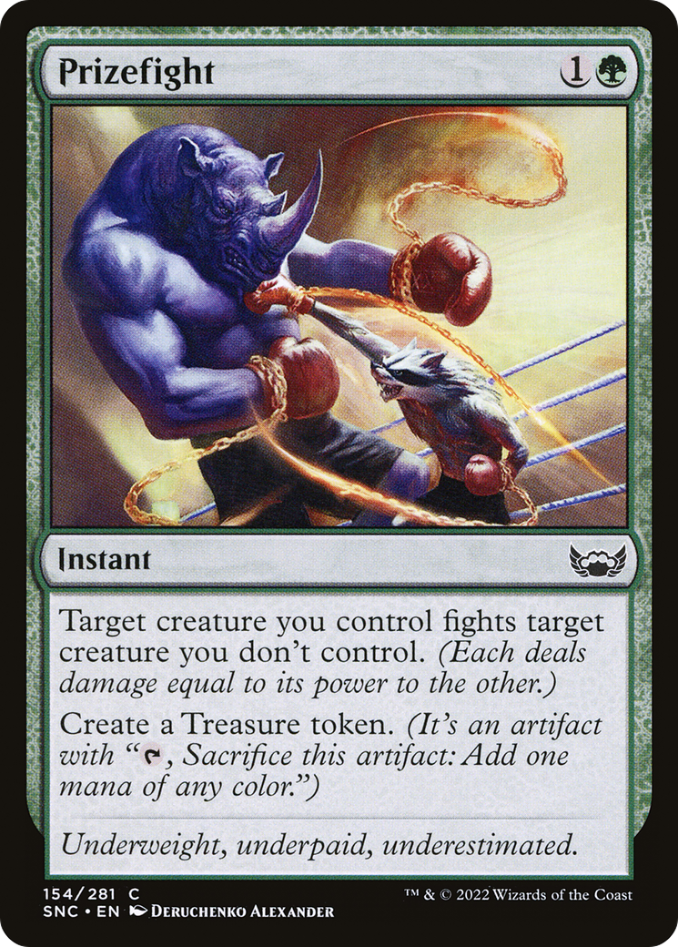 Prizefight (SNC-154) [Streets of New Capenna] Foil