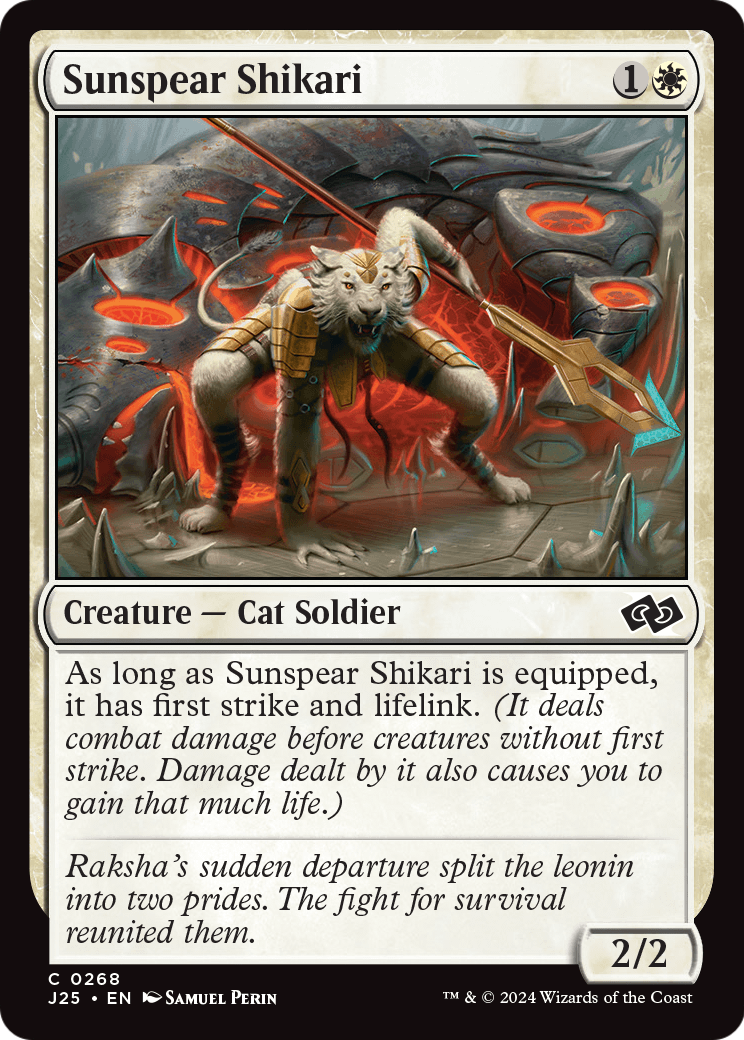 Sunspear Shikari (J25-268) [Foundations Jumpstart]