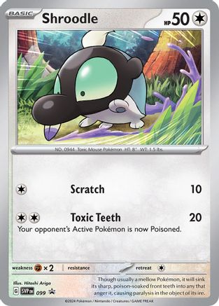 Shroodle (099) [SV Scarlet & Violet Promo Cards] Holofoil - Promo