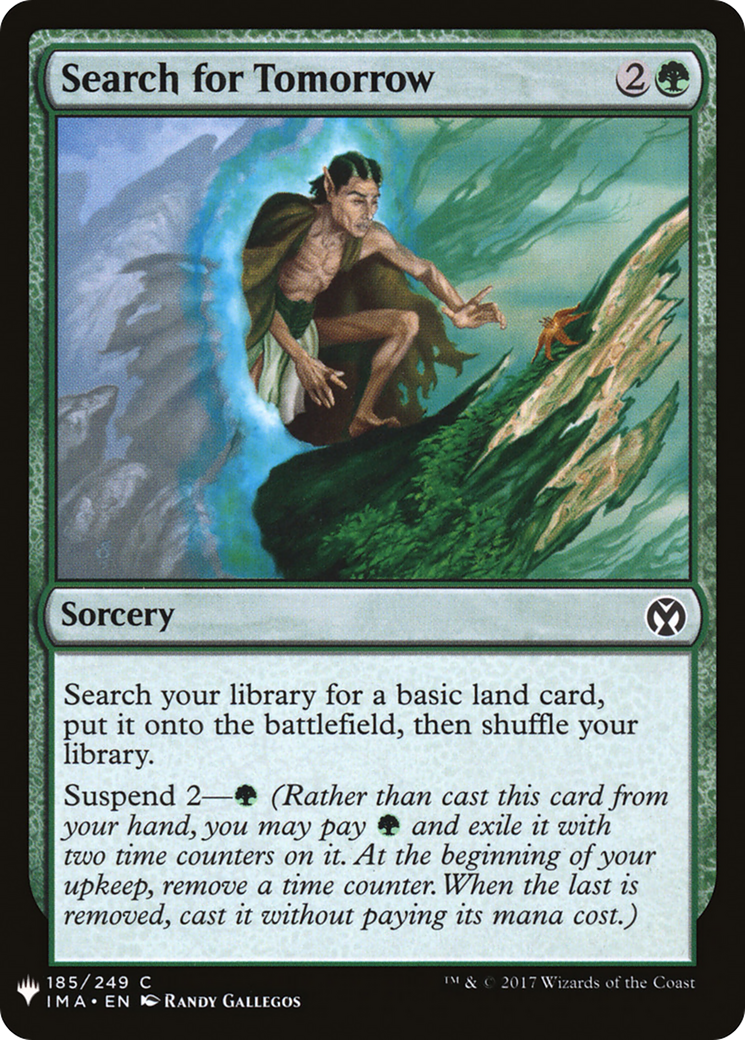 Search for Tomorrow (LIST-IMA-185) [The List]