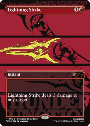 Lightning Strike (SSP-004) [Standard Showdown Promos] Foil
