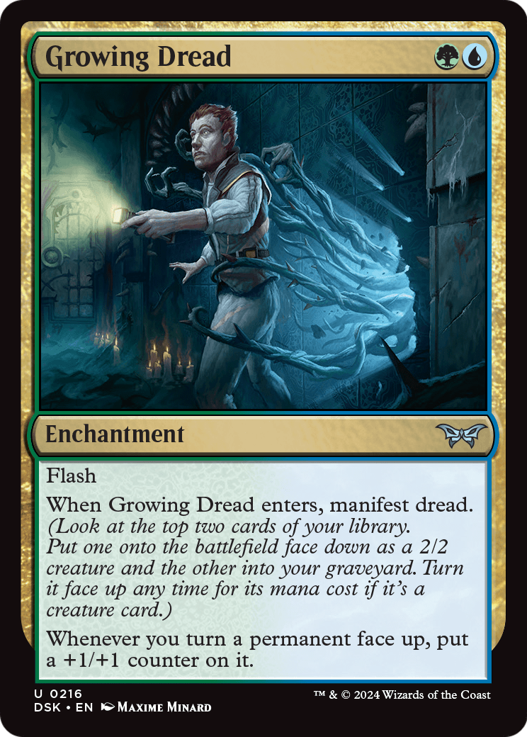 Growing Dread (DSK-216) [Duskmourn: House of Horror]