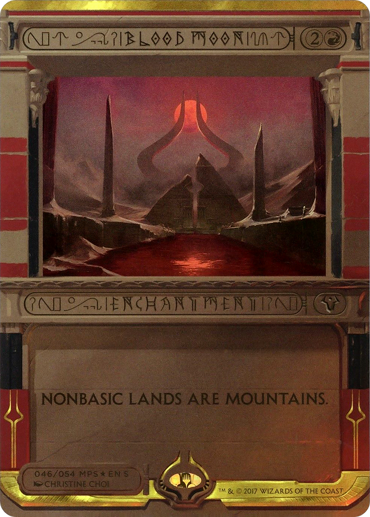 Blood Moon (MPS2-046) (Borderless) [Amonkhet Invocations] Foil