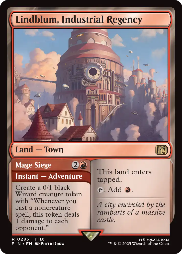 Lindblum, Industrial Regency (FIN-285) [FINAL FANTASY] Foil