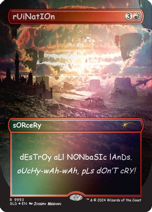 rUiNatIOn (Rainbow Foil) (SLD-9993) [Secret Lair Drop Series] Foil
