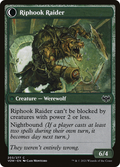 Hookhand Mariner (VOW-203) [Innistrad: Crimson Vow] Foil