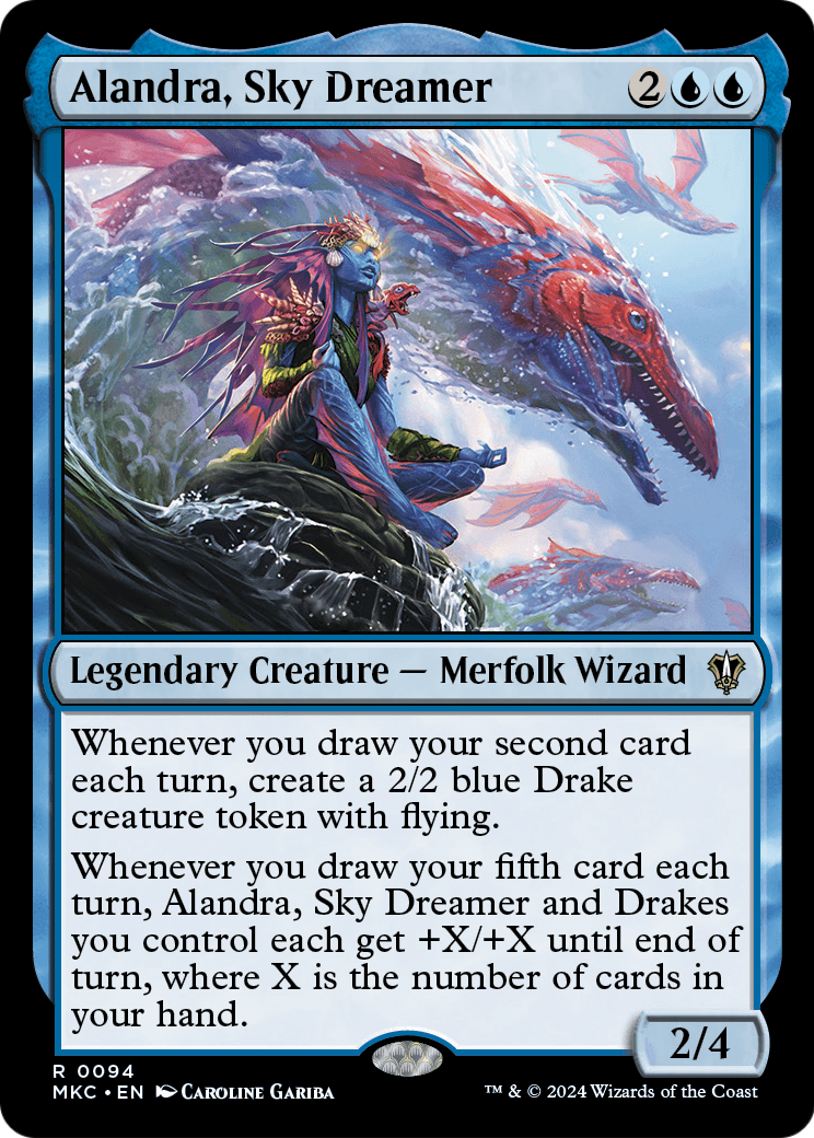 Alandra, Sky Dreamer (MKC-094) [Murders at Karlov Manor Commander]