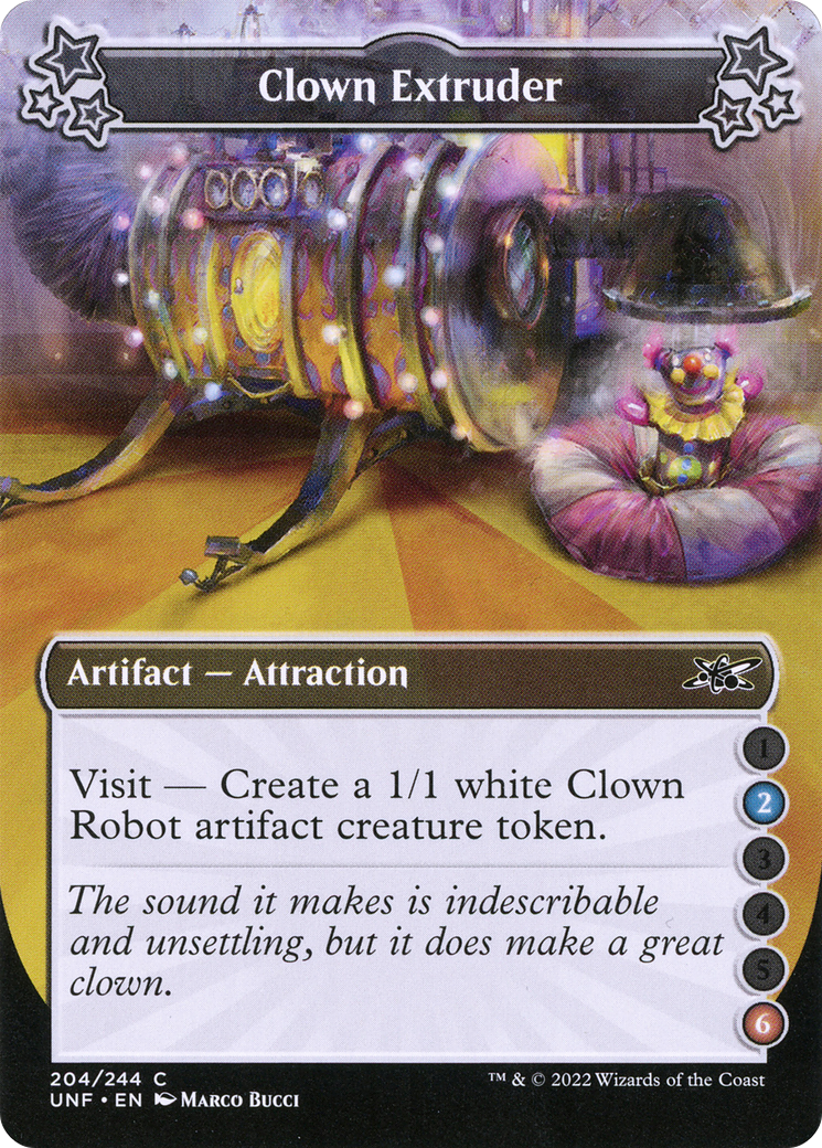 Clown Extruder (2-6) (UNF-204) [Unfinity] Foil