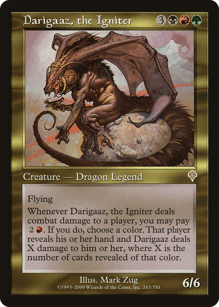Darigaaz, the Igniter (INV-243) [Invasion]