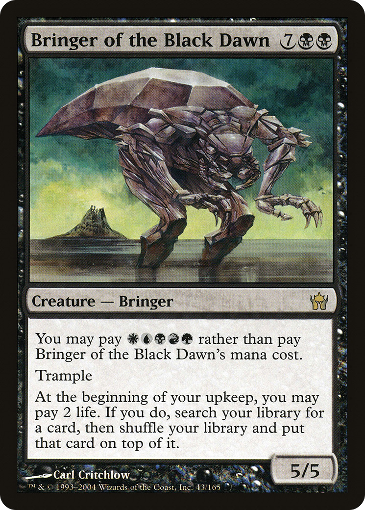 Bringer of the Black Dawn (5DN-043) [Fifth Dawn]